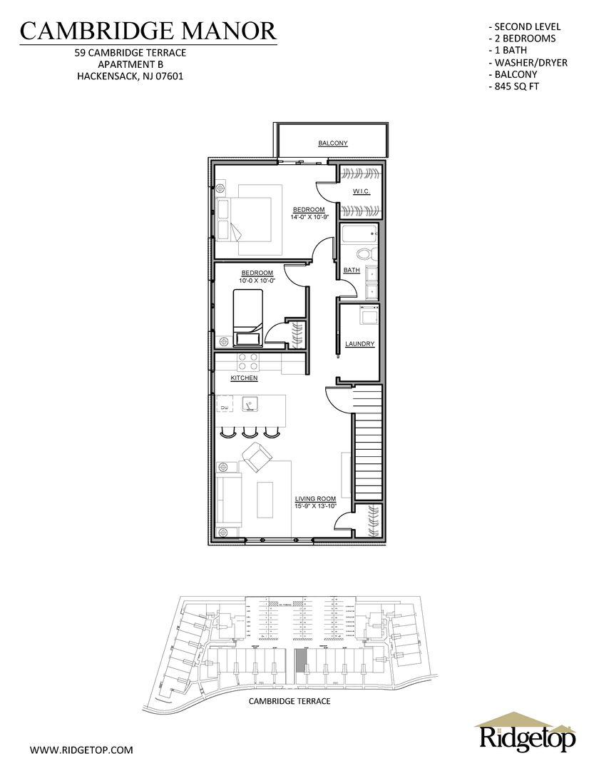 Hackensack Apartment: 29 - 81 Cambridge Terrace