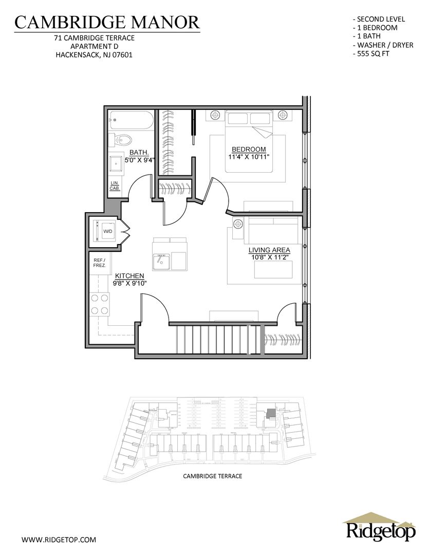 Hackensack Apartment: 29 - 81 Cambridge Terrace