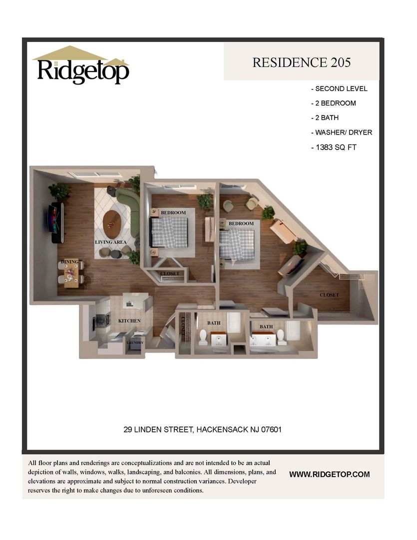 Hackensack Apartment: 29 Linden Street