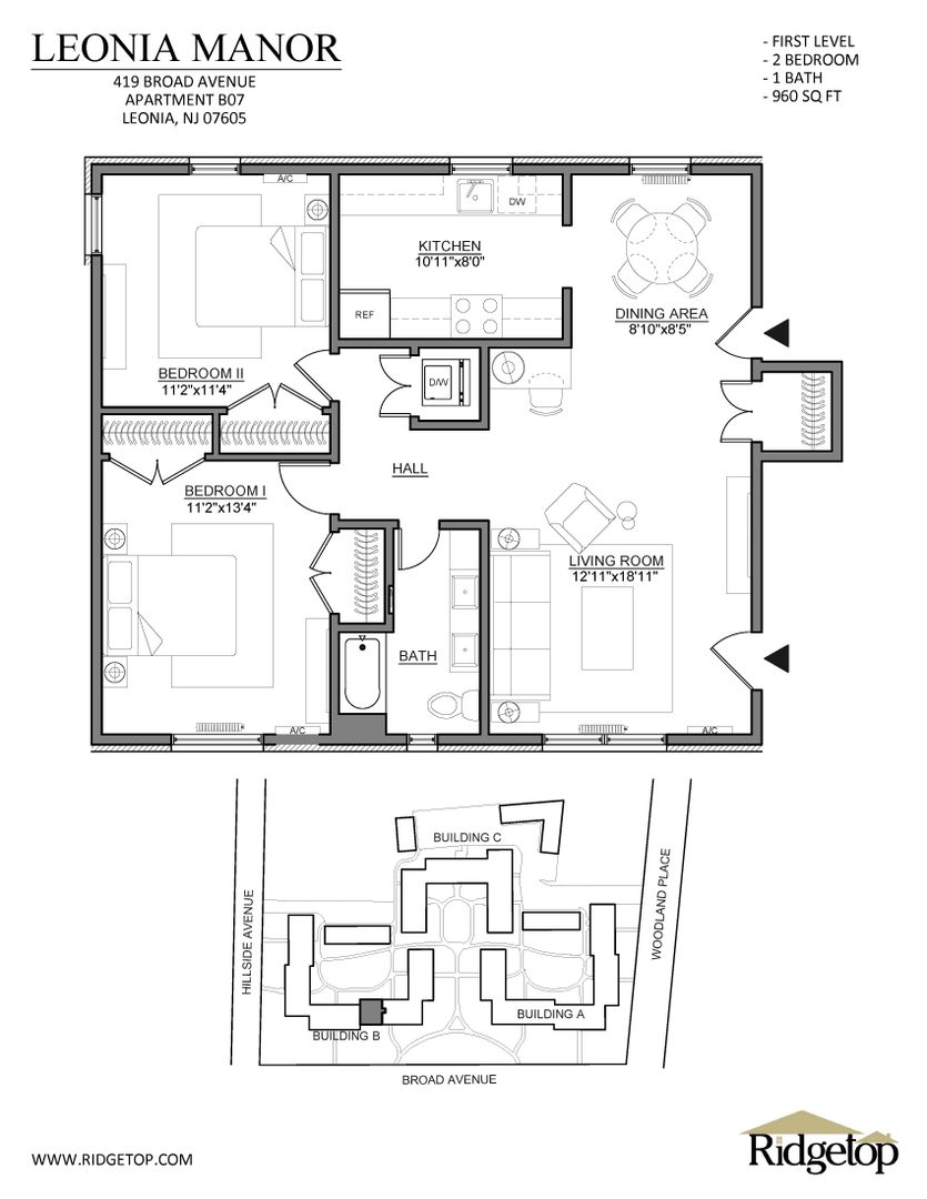 Leonia Apartment: 405 - 425 Broad Avenue,