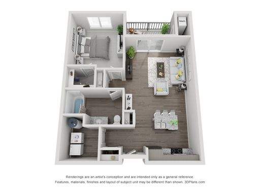 1 Bedroom 1 Bath - 852 – photo 1