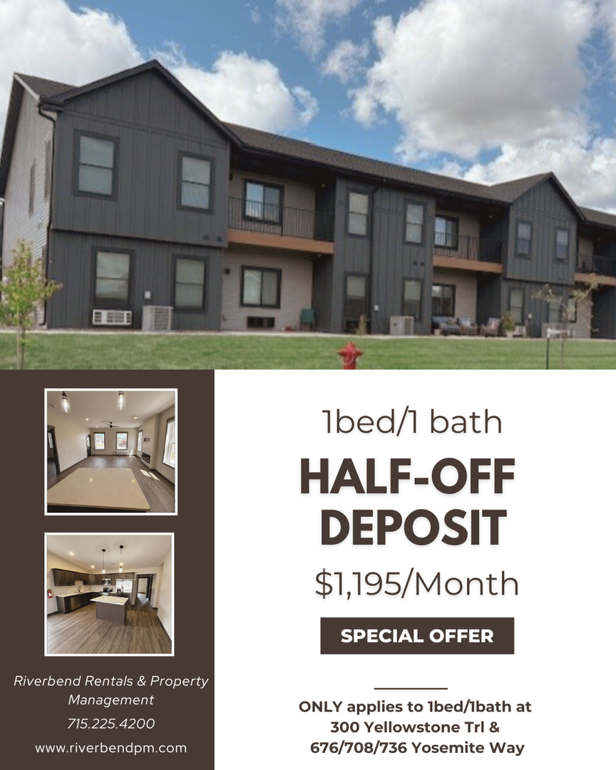 Altoona Apartment: 300 Yellowstone Tr & 676/708 Yosemite Way