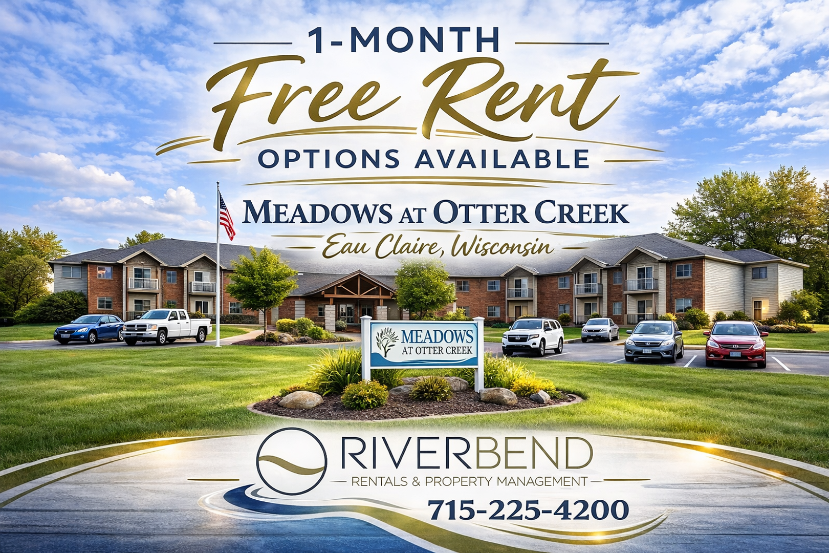 Eau Claire Apartment: 4880 Otteson Lane