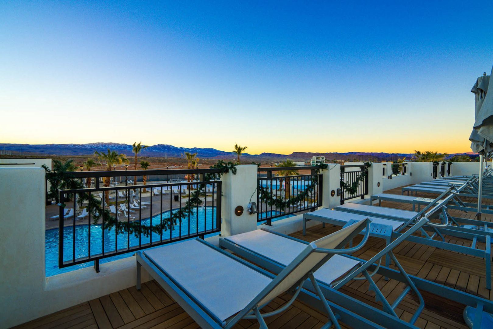 Roof deck at 907 W. BRIGHT RIDGE LANE (2 of 3)