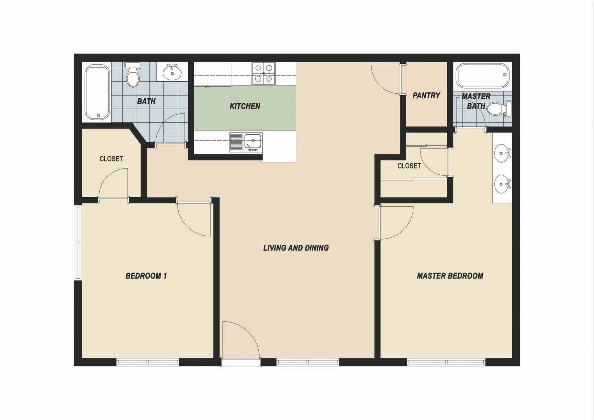 Buena Park Apartment: 8122 Whitaker Street