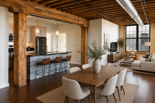 Large Two Bedroom, Two Bathroom with River & City Views – photo 1