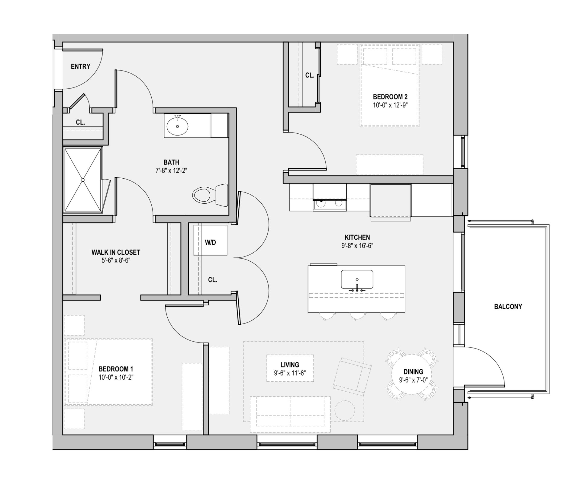 Milwaukee Apartment: 747 W Freshwater Way