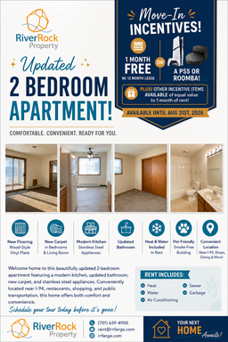 Remolded 2 Bed 1 Bath Apartment! – photo 1