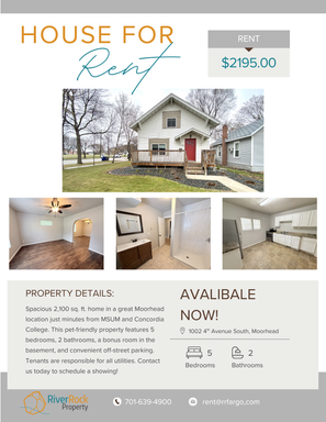 1002 4th Avenue South, Moorhead, MN 56560