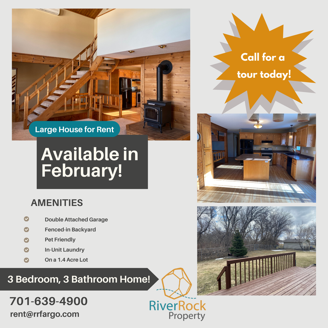 West Fargo House: 116 Golden Spike Road