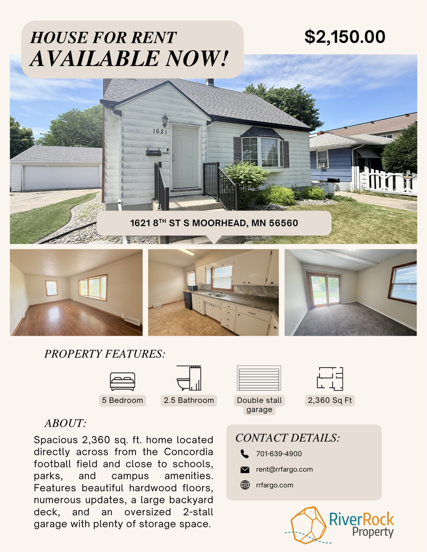 Moorhead House: 1621 8th Street South