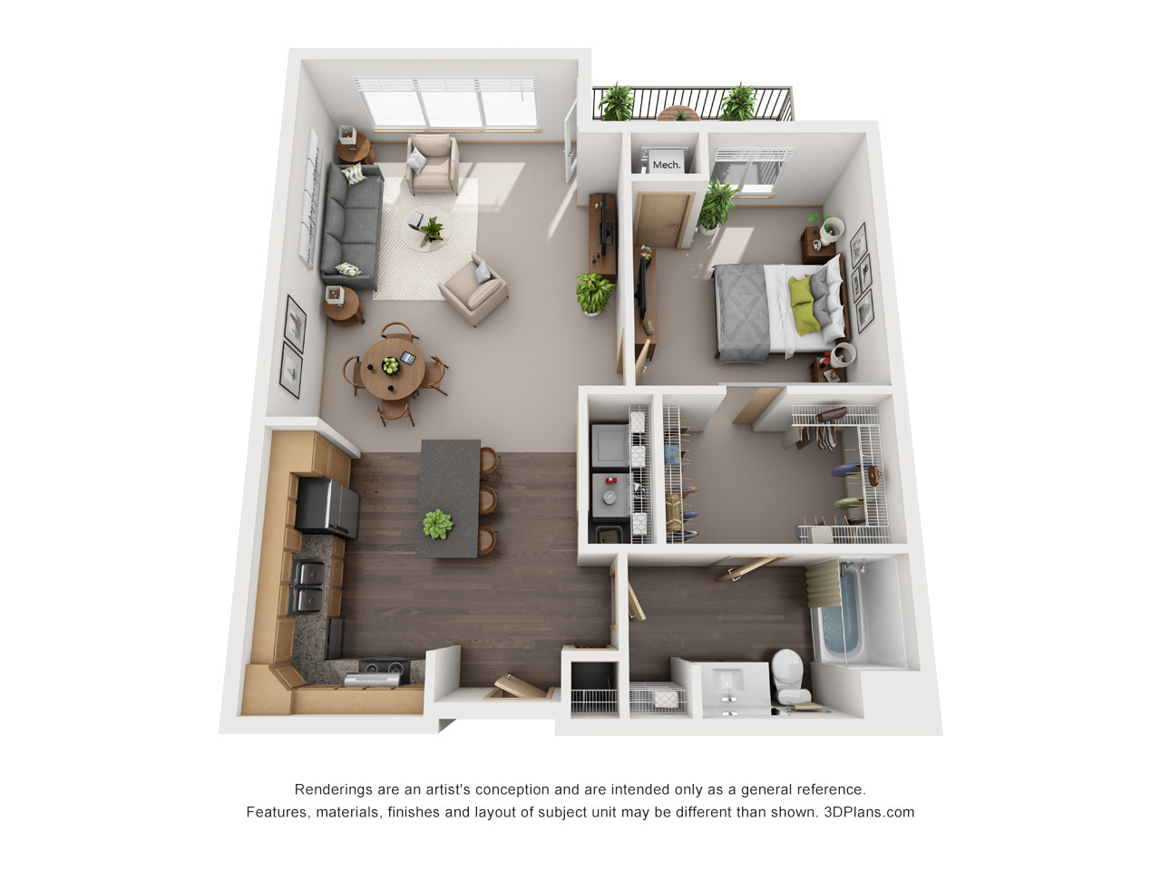 Wauwatosa Apartment: 1550 Rivers Bend