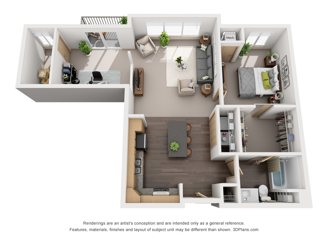 Wauwatosa Apartment: 1550 Rivers Bend