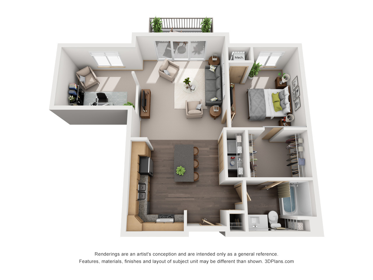 Wauwatosa Apartment: 1550 Rivers Bend