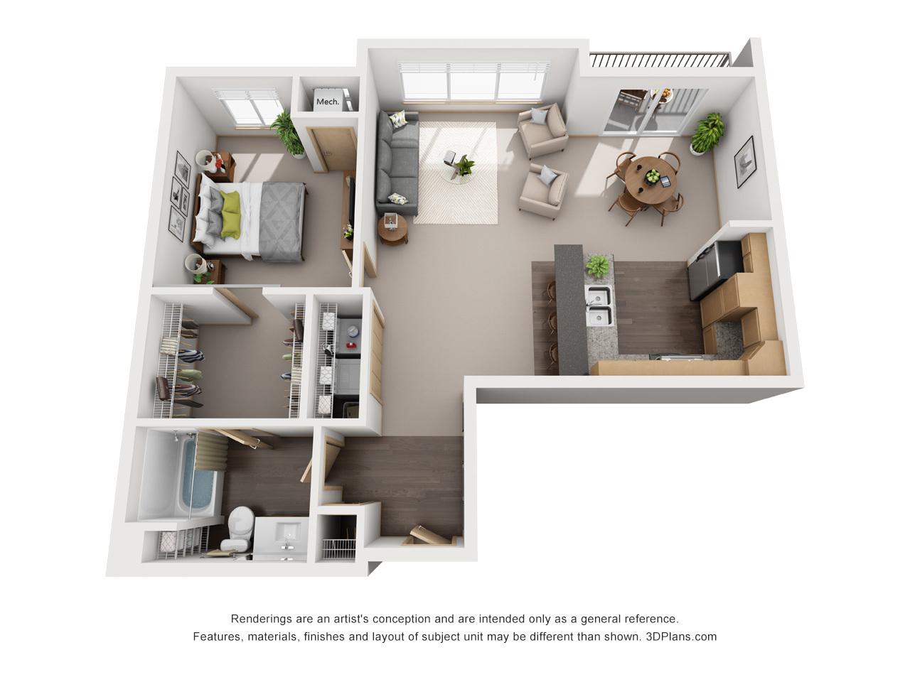 Wauwatosa Apartment: 1550 Rivers Bend