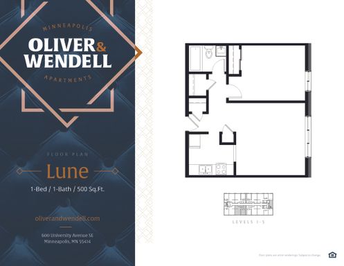 Incredible 1 bedroom – photo 1