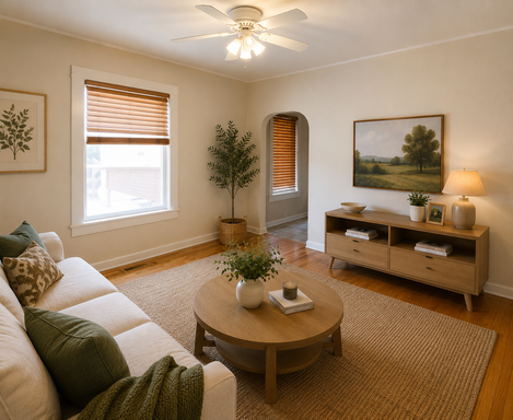 Pre-Lease Avail. Sept. 1st -Spacious 3bd/1ba | Includes Study/Office | Hardwood floors – photo 1