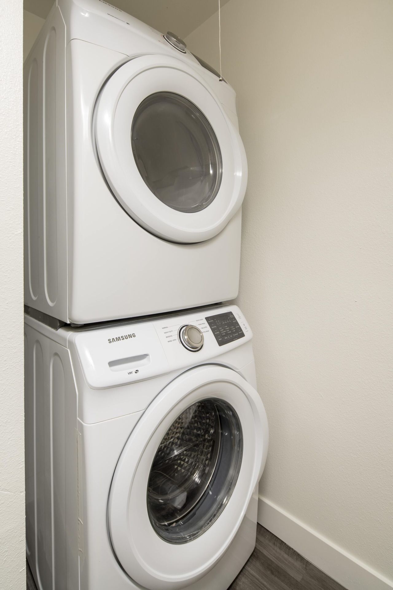 In-home laundry area — representative home at Urban Falls.