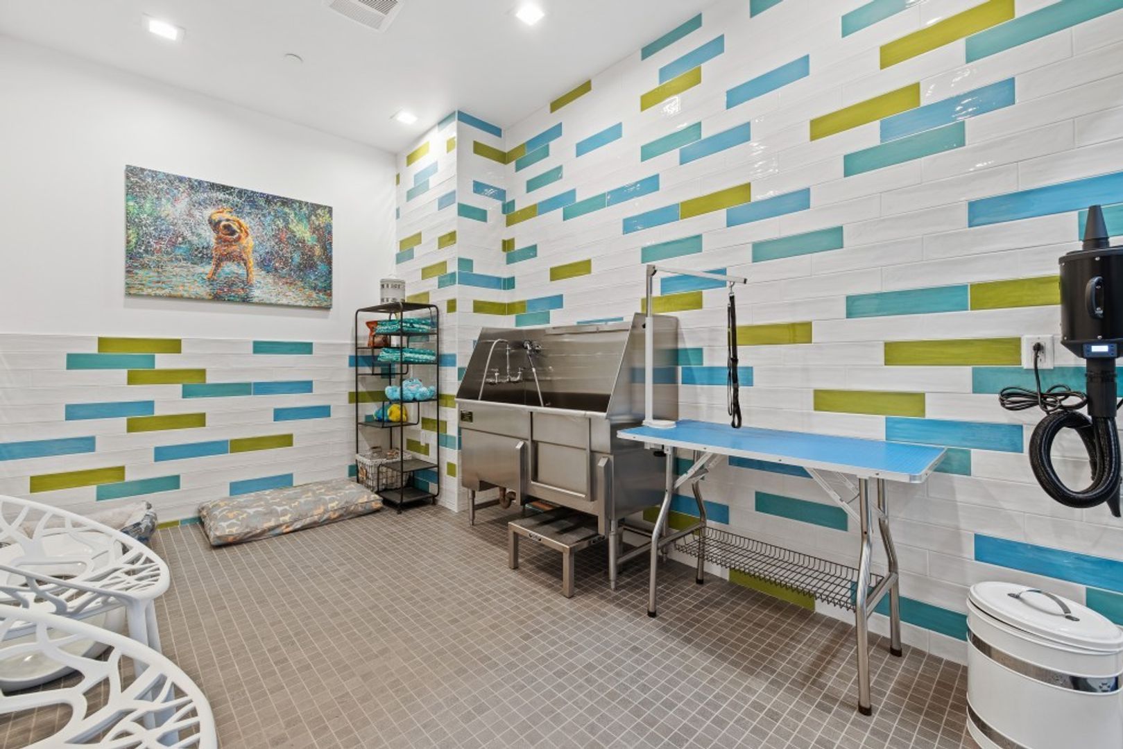 Pet wash at MODERNO NOHO West (1 of 2)