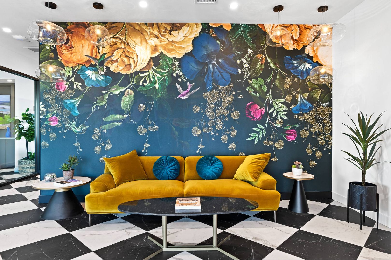 Lobby at MODERNO Axis (4 of 5)