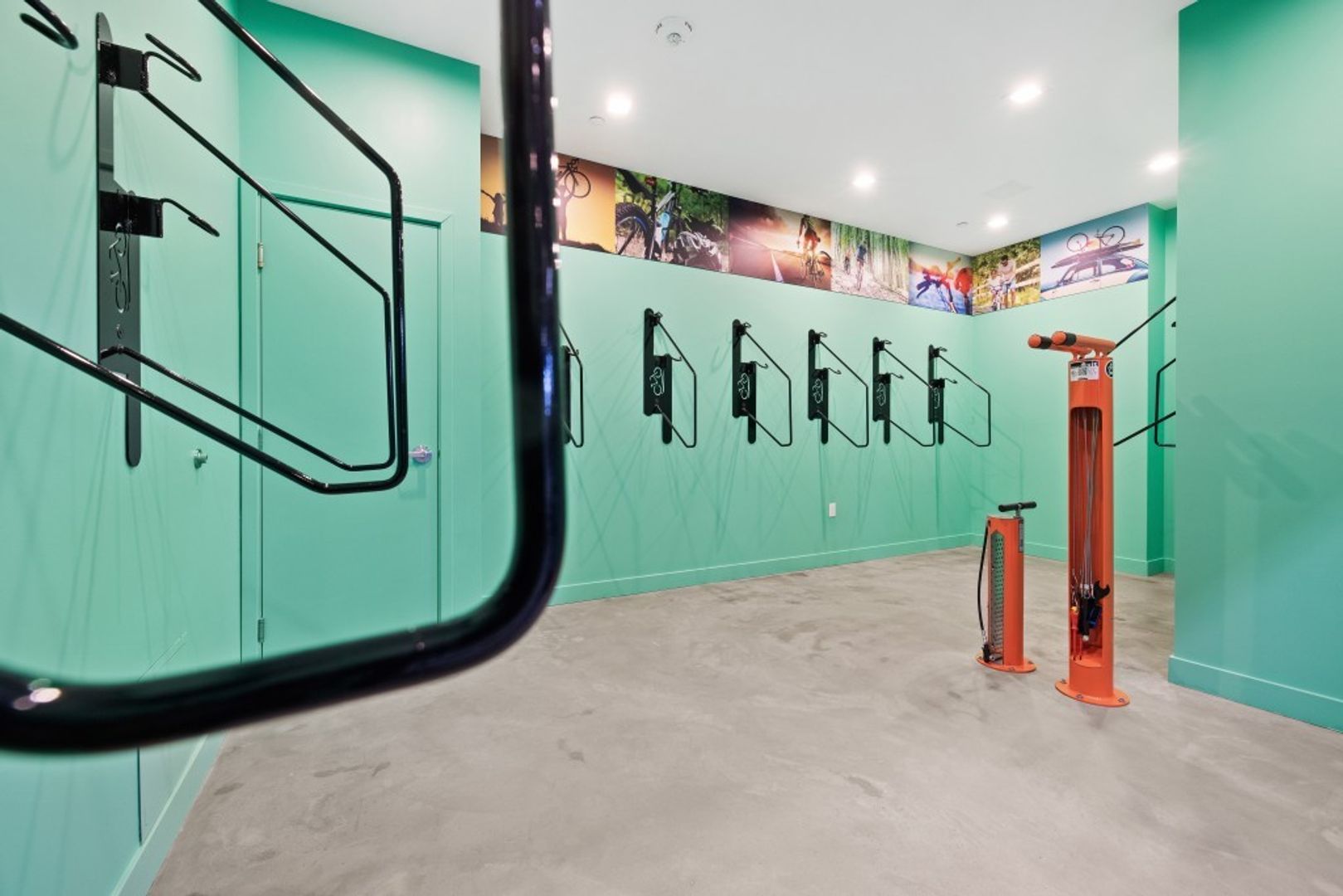 Bike room at MODERNO NOHO West (2 of 2)