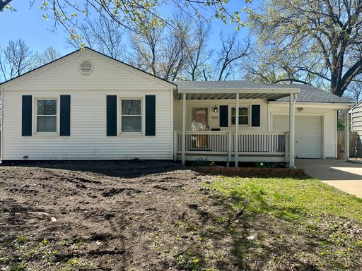 {5221} Updated Prairie Village Ranch + Fenced Yard + One Car Garage