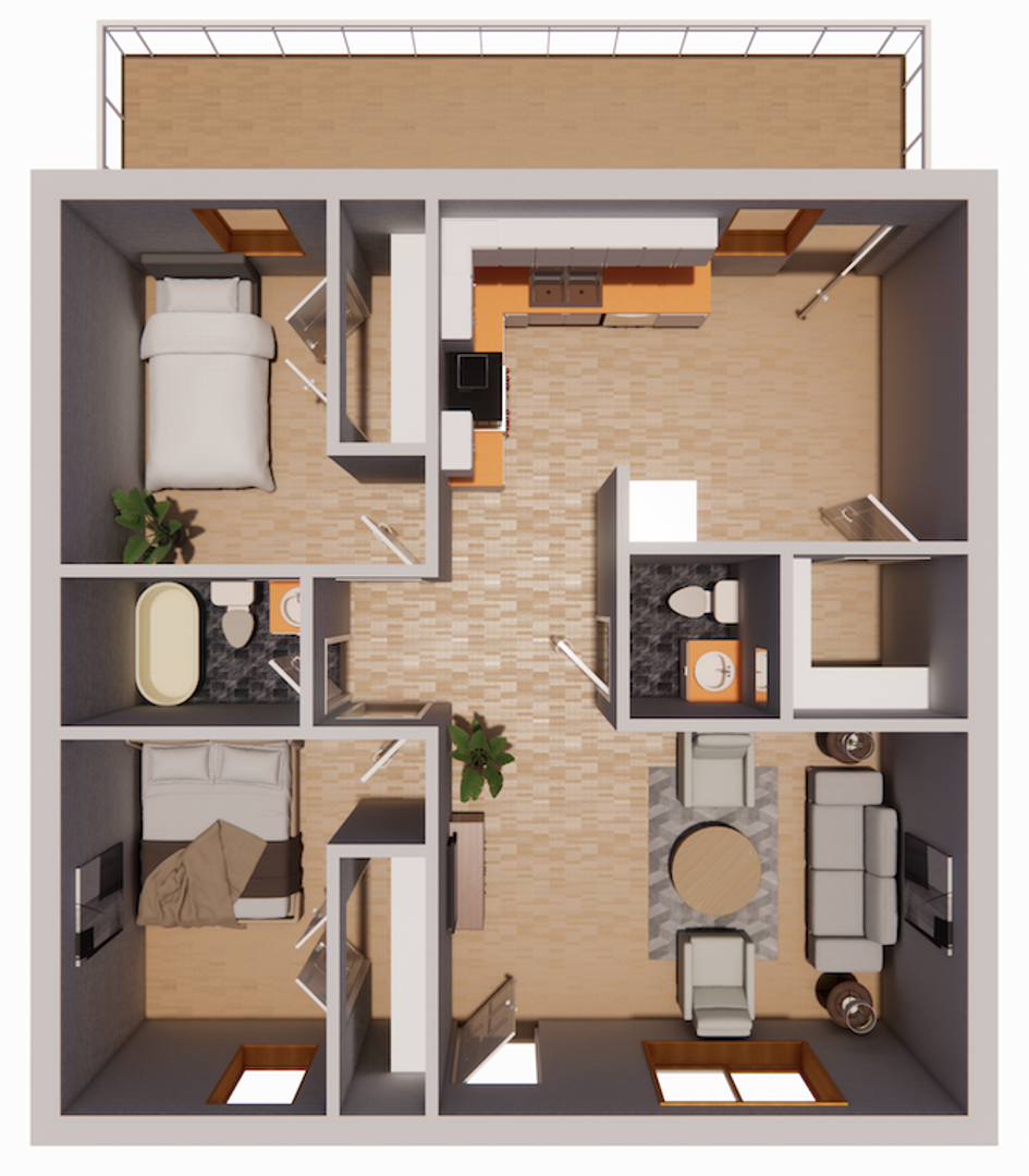 Knoxville Apartment: 1642 Hillwood Dr