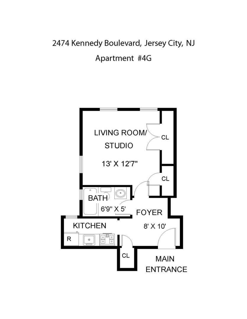 Jersey City Apartment: 2474 Kennedy Blvd
