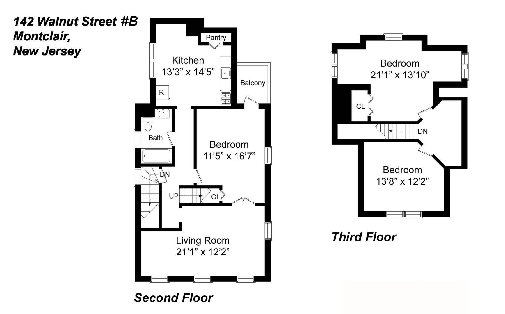 Montclair Apartment: 142 Walnut St.