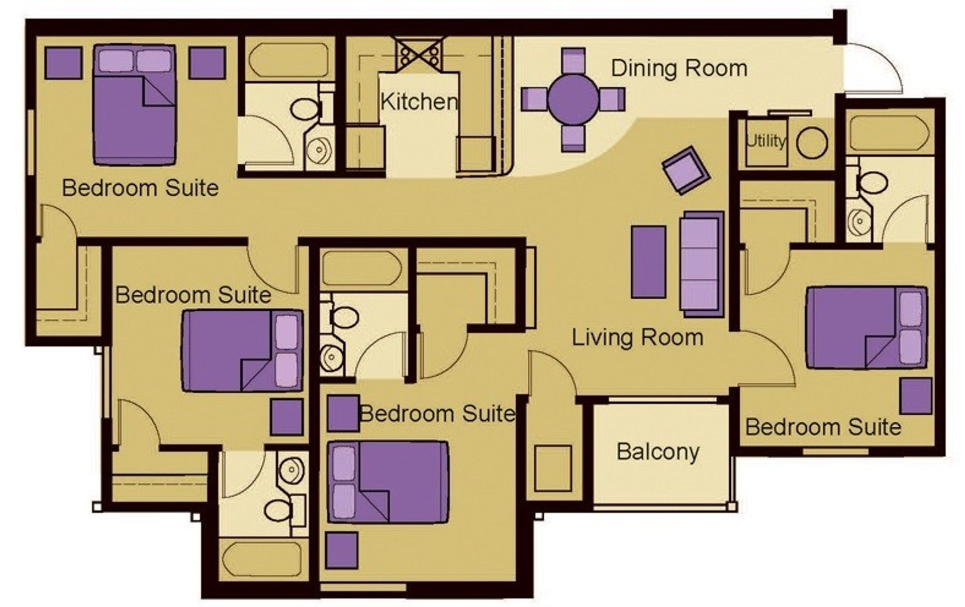 Harrisonburg Apartment: 2455 Campus View Circle #102
