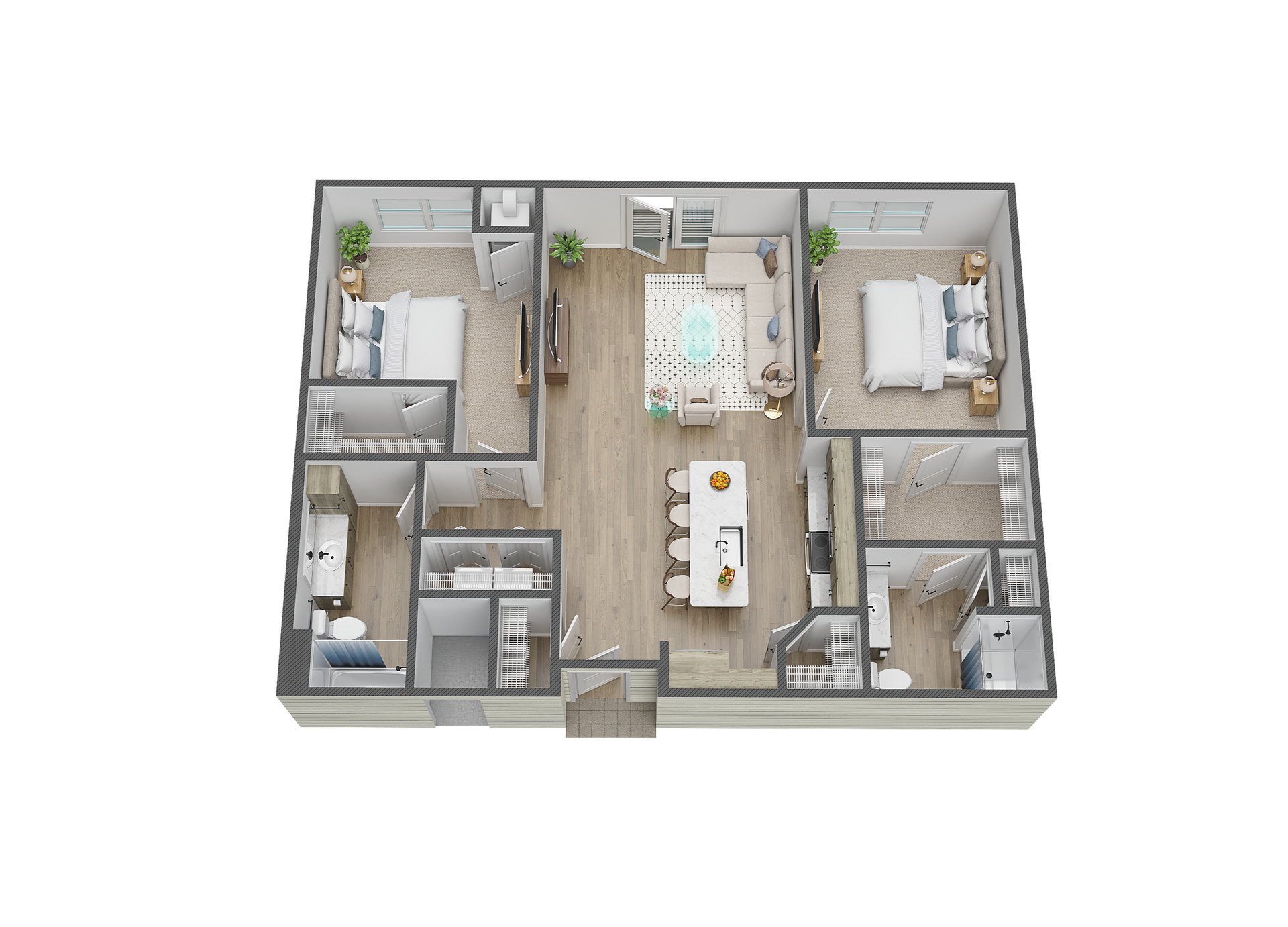 Fargo Apartment: 4400/ 4420 Calico Dr S