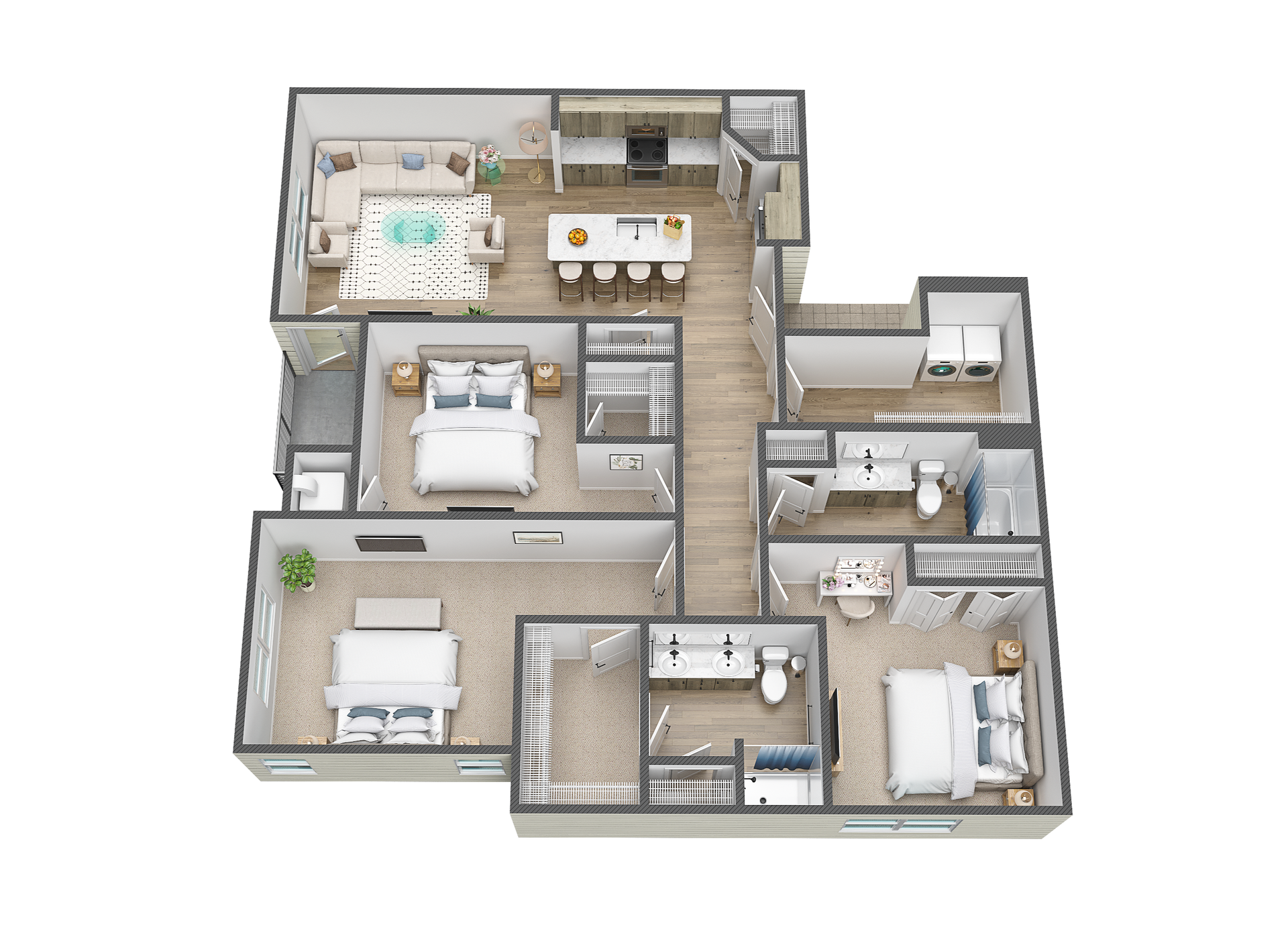 Fargo Apartment: 4400/ 4420 Calico Dr S