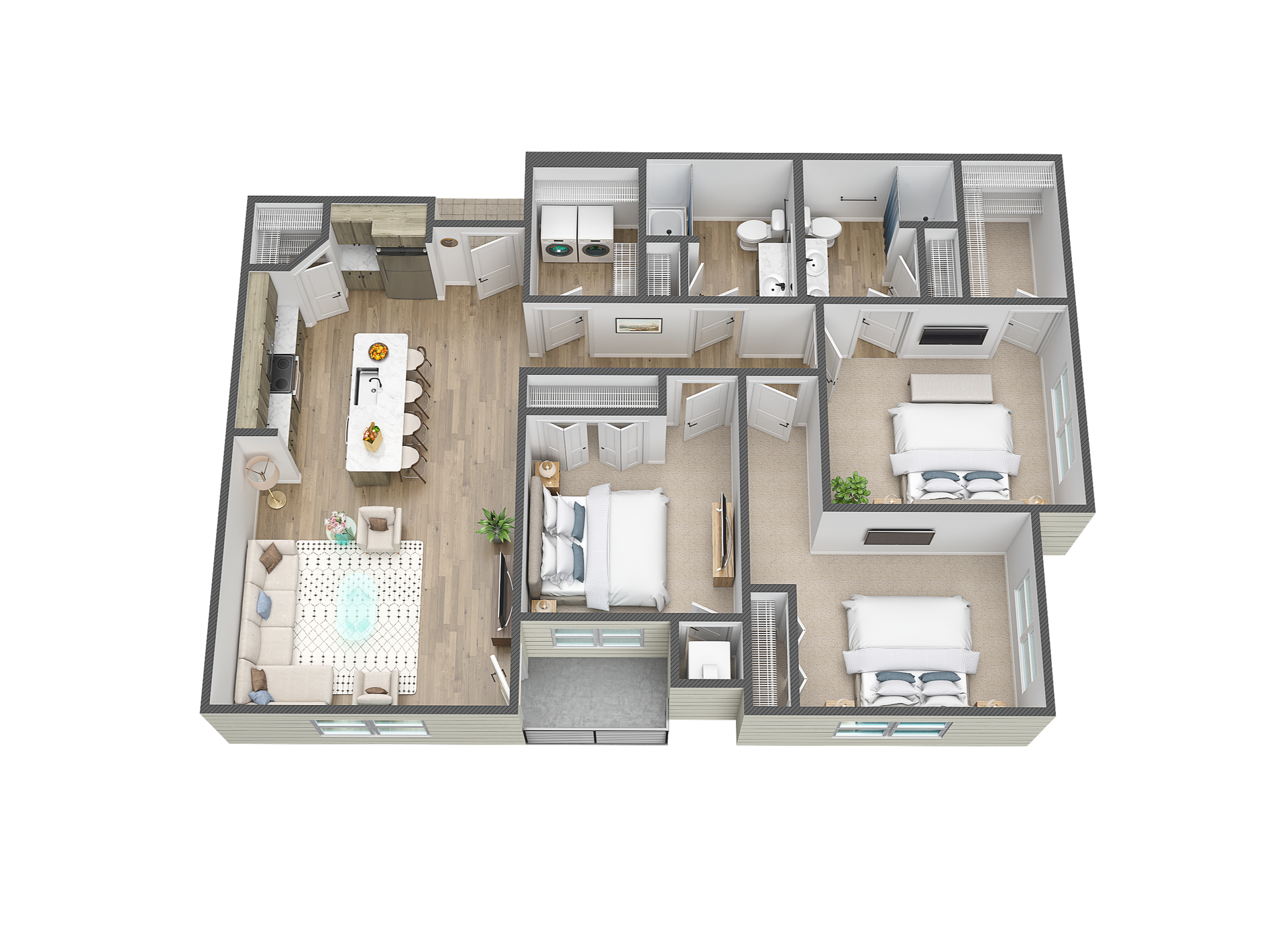 Fargo Apartment: 4400/ 4420 Calico Dr S