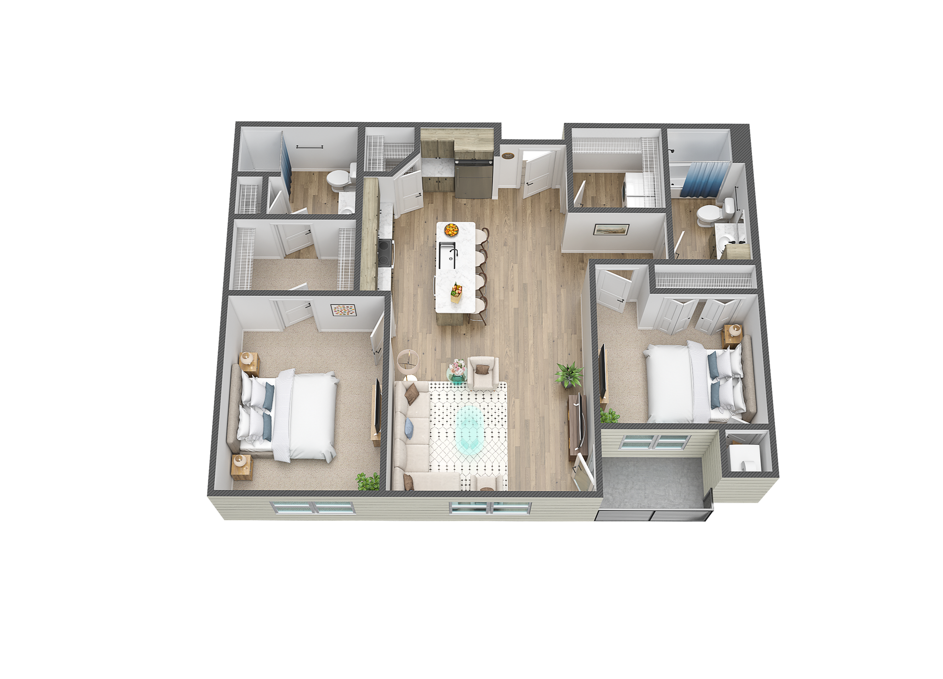 Fargo Apartment: 4400/ 4420 Calico Dr S