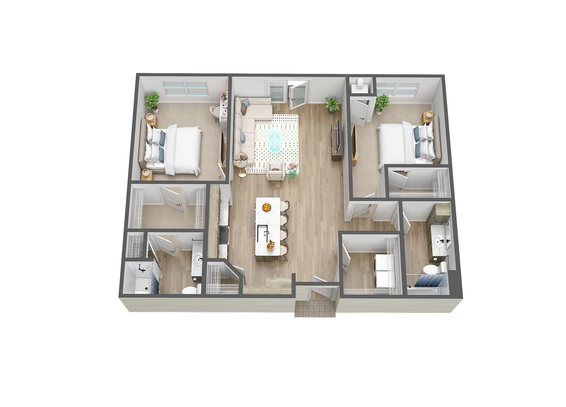 Fargo Apartment: 4400/ 4420 Calico Dr S