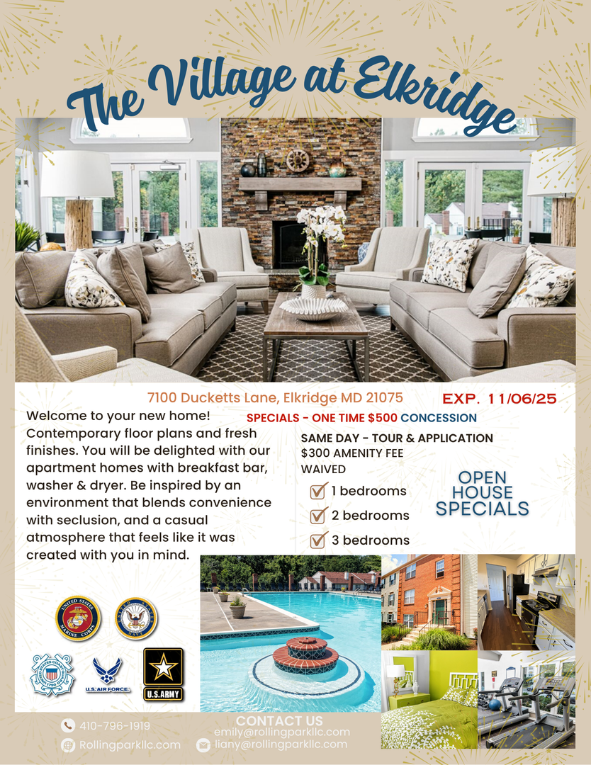 Elkridge Apartment: 7050-7136 Ducketts Lane