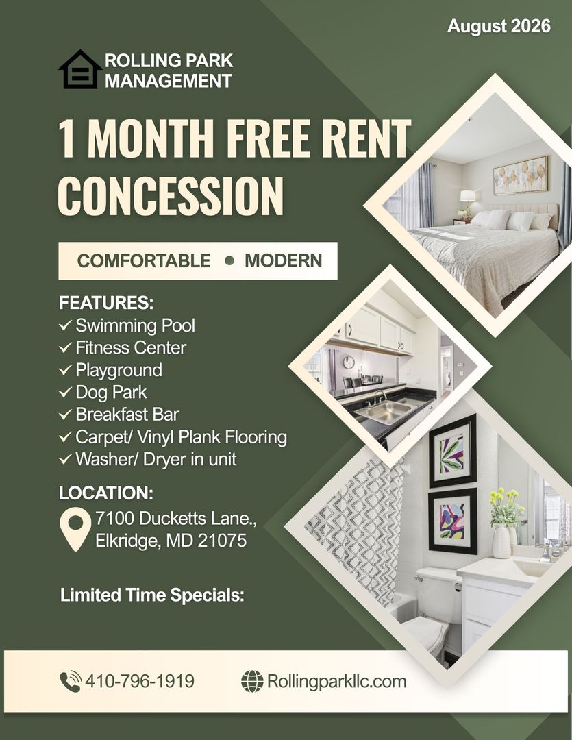 Elkridge Apartment: 7050-7136 Ducketts Lane