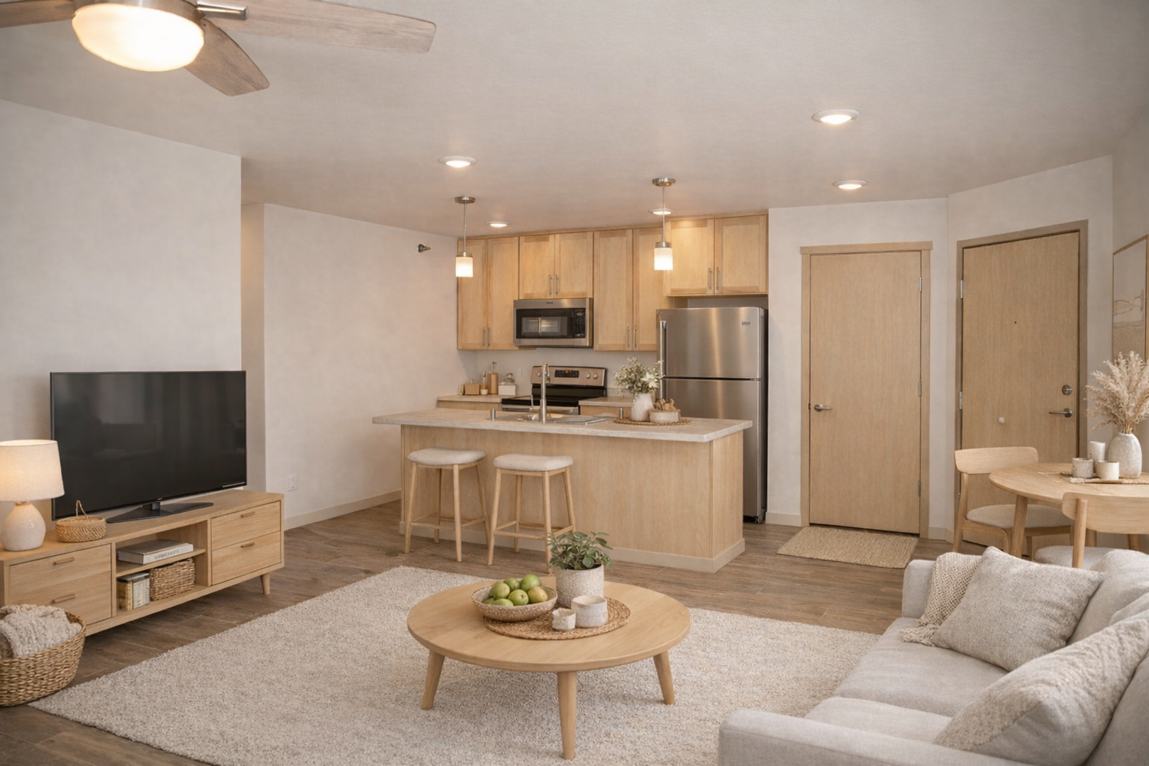 Onalaska Apartment: 9522 & 9530 E 16 Frontage Rd.
