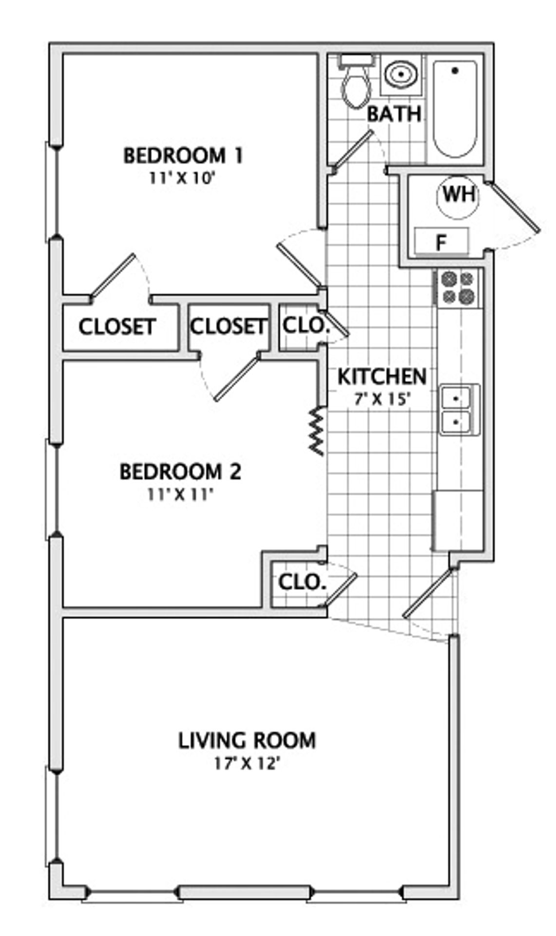 Champaign Apartment: 307, 311 W. Clark St.