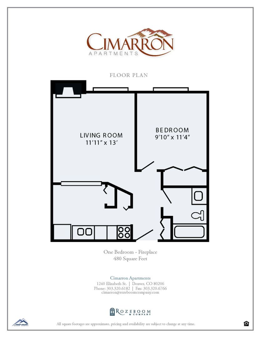 Denver Apartment: 1240 N Elizabeth Street