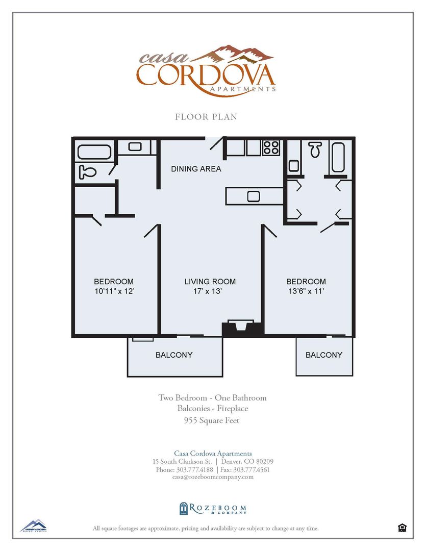 Denver Apartment: 15 So. Clarkson St.