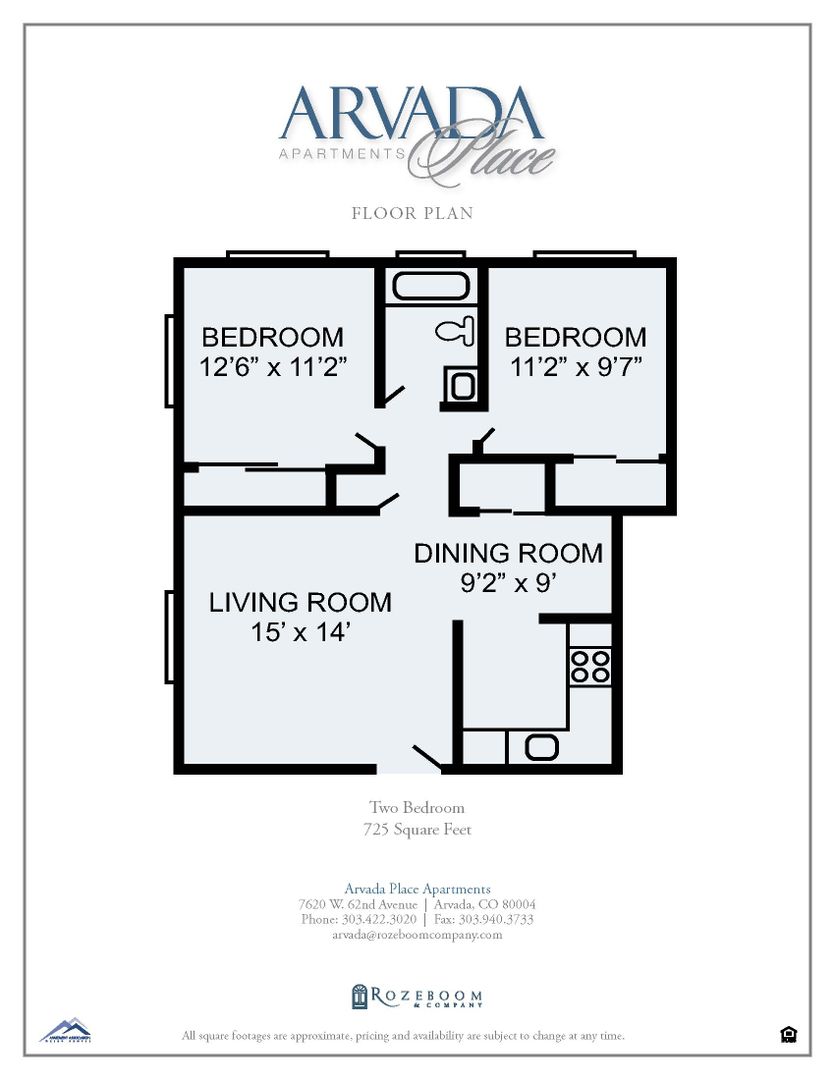 Arvada Apartment: 7620 W. 62nd Ave.