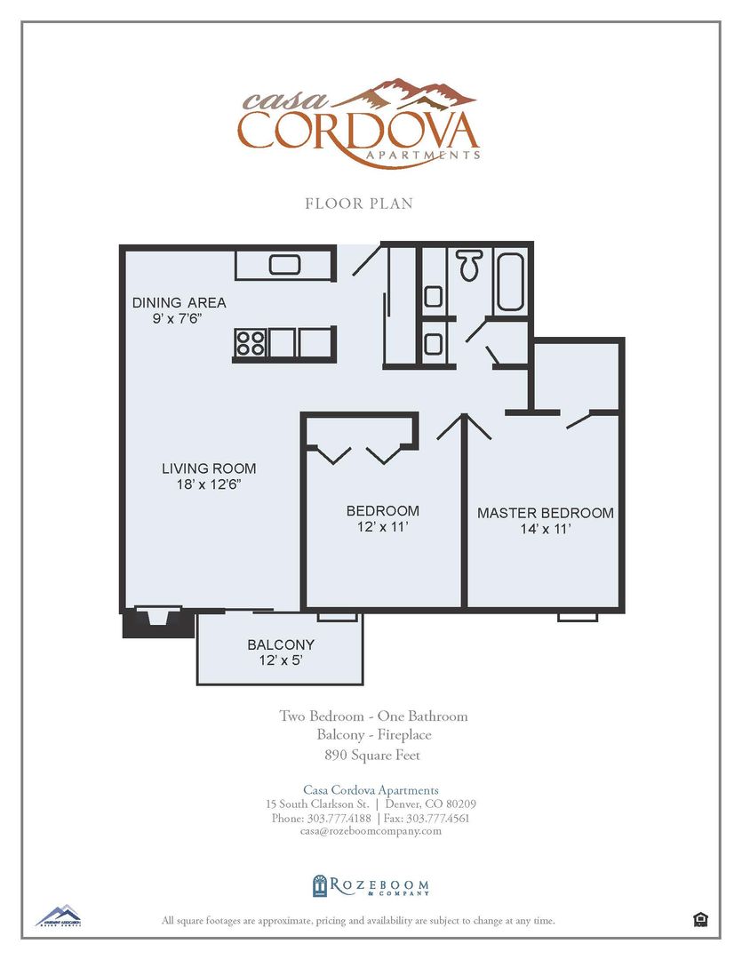 Denver Apartment: 15 So. Clarkson St.