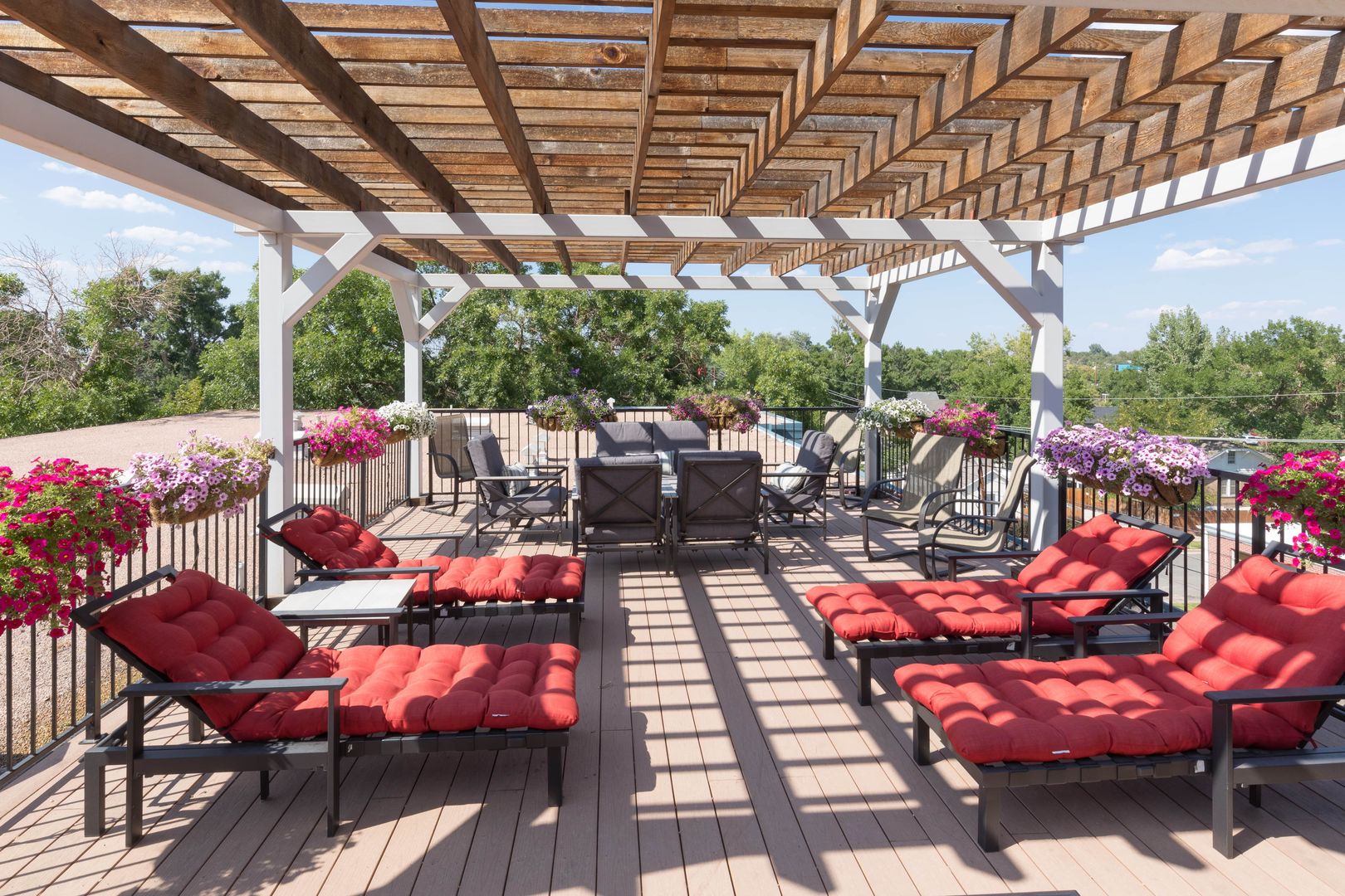 Roof deck at Winchester &amp; Browning Apartments (5 of 8)