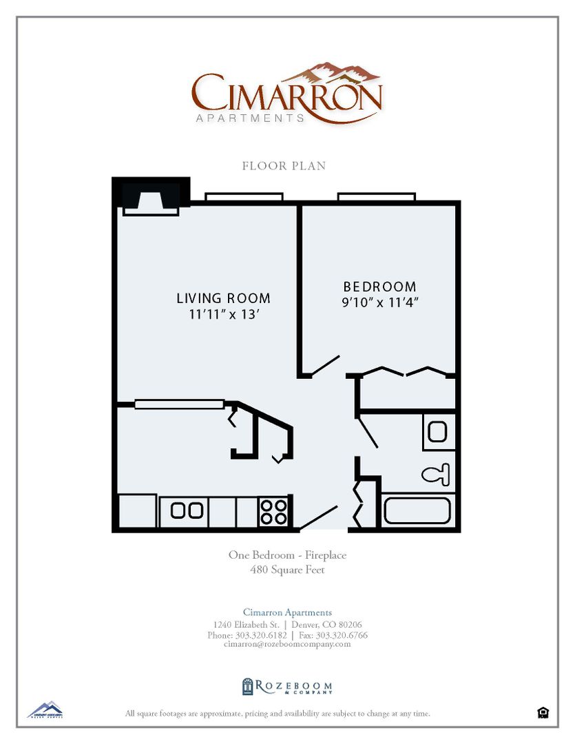 Denver Apartment: 1240 N Elizabeth Street