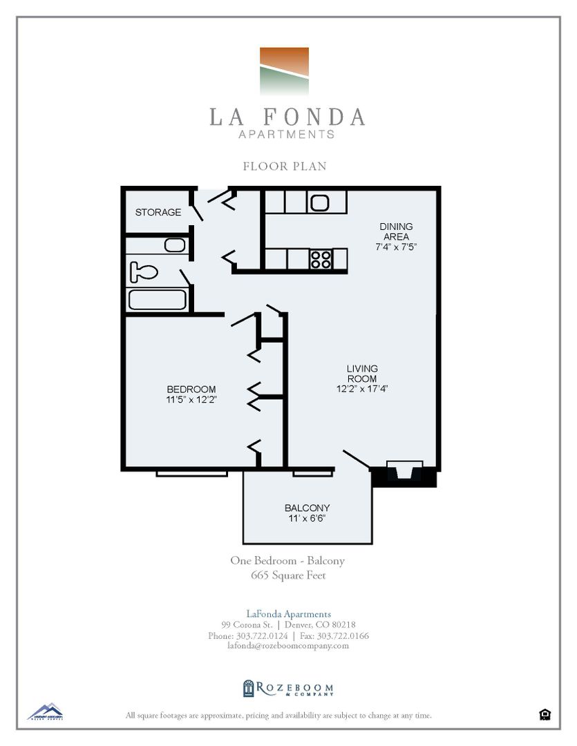 Denver Apartment: 99 N Corona St.