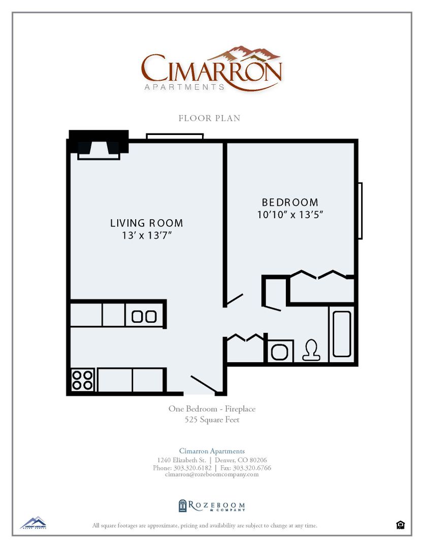 Denver Apartment: 1240 N Elizabeth Street