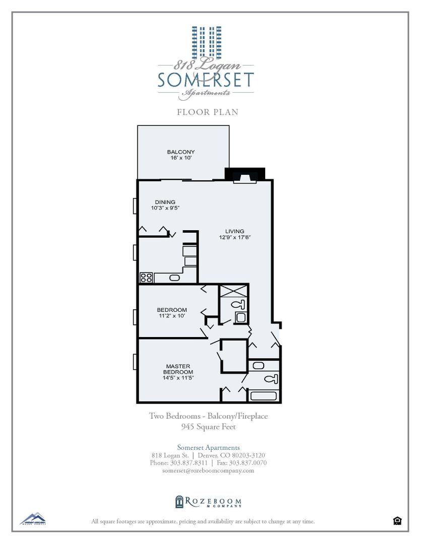Denver Apartment: 818 N Logan St.