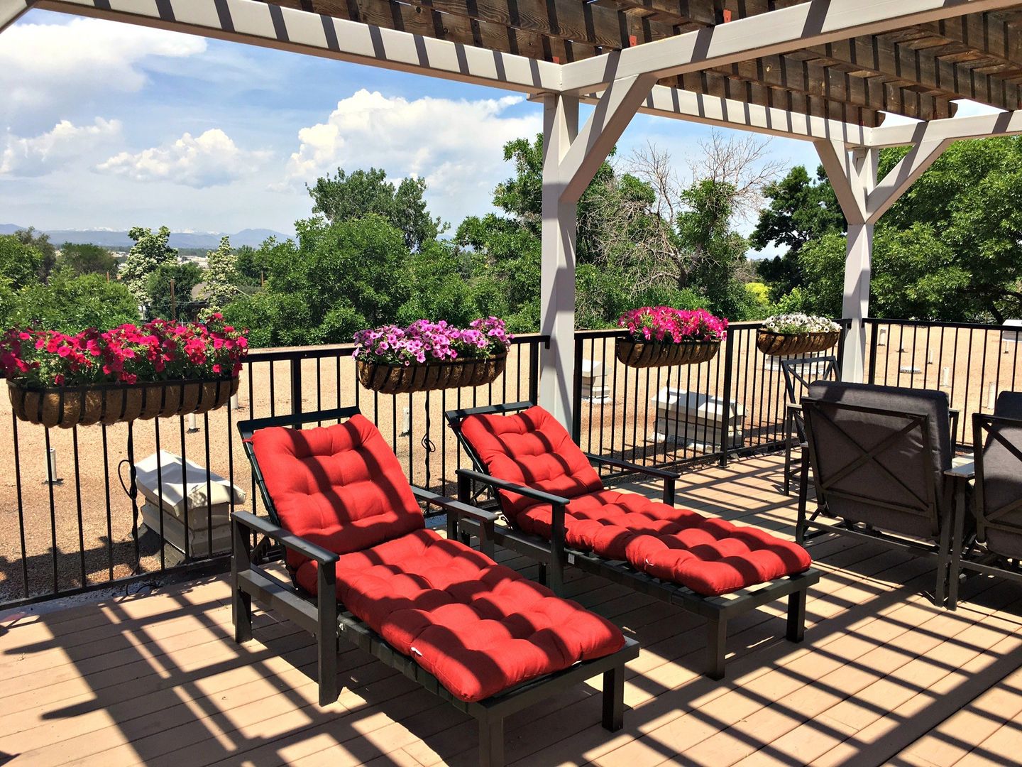 Roof deck at Winchester &amp; Browning Apartments (2 of 8)