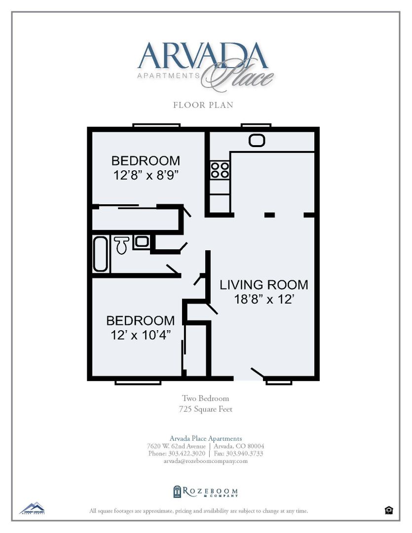 Arvada Apartment: 7620 W. 62nd Ave.